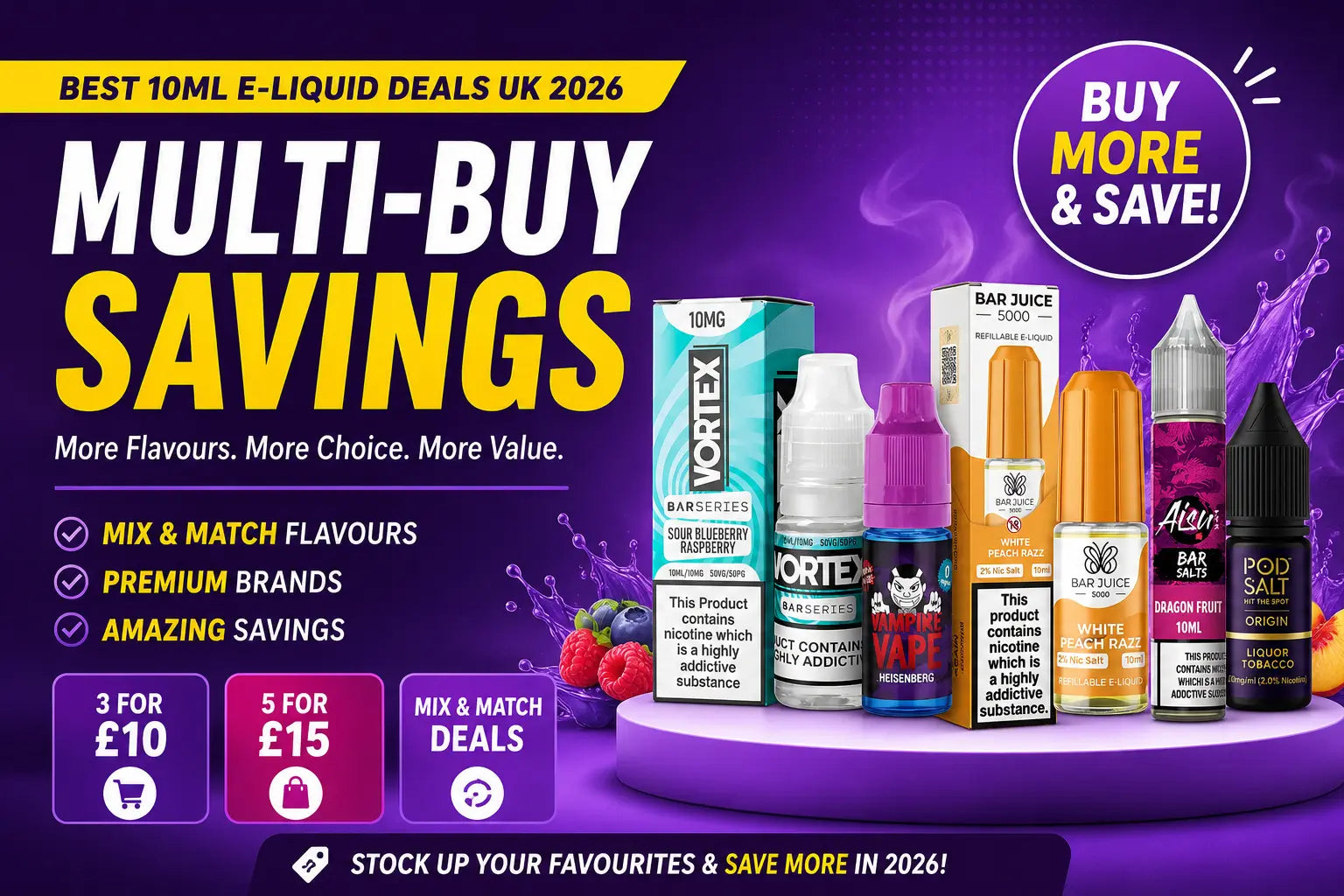 vape juice bundles uk Best 10ml E-Liquid Deals 2026 xros Choose Flavor:Lemonade Edition - Tropical Lemonade Foger Vape Not Working