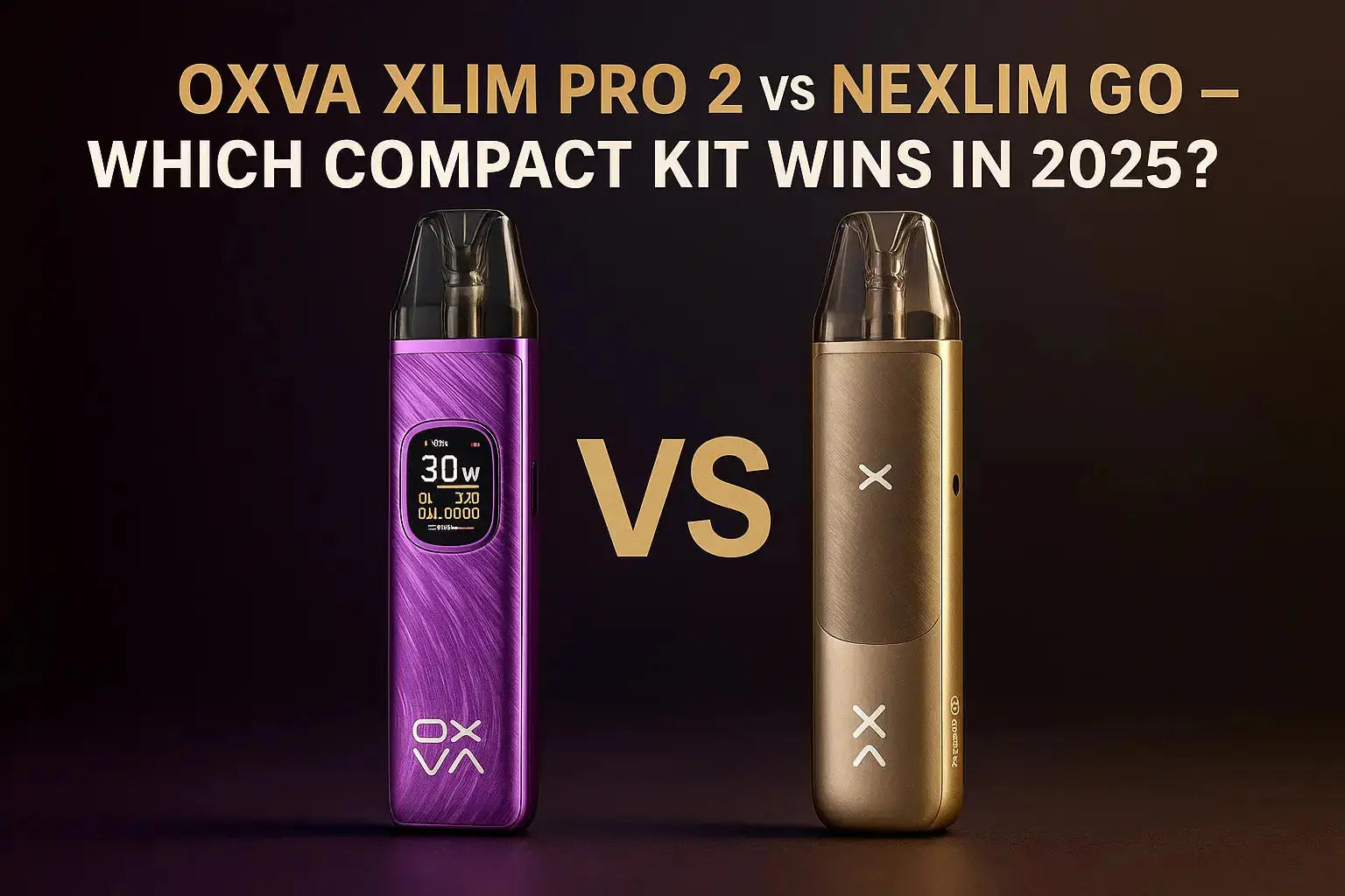 OXVA Xlim Pro 2 vs Nexlim Go Best Pod Vape Kits 2025 OXVA Xlim Pro 2 vs Nexlim Go Best Pod Vape Kits 2025