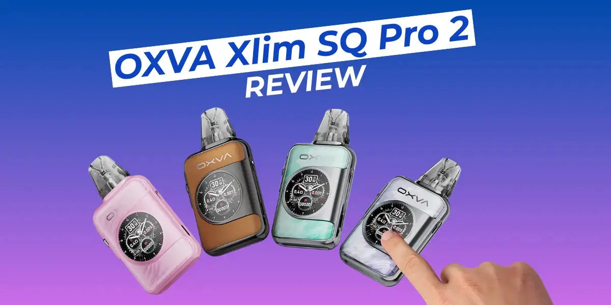 oxva - xlim sq pro 2 OXVA XLIM SQ Pro 2 Review: Touchscreen Vaping Taken to the Next Level main image 1