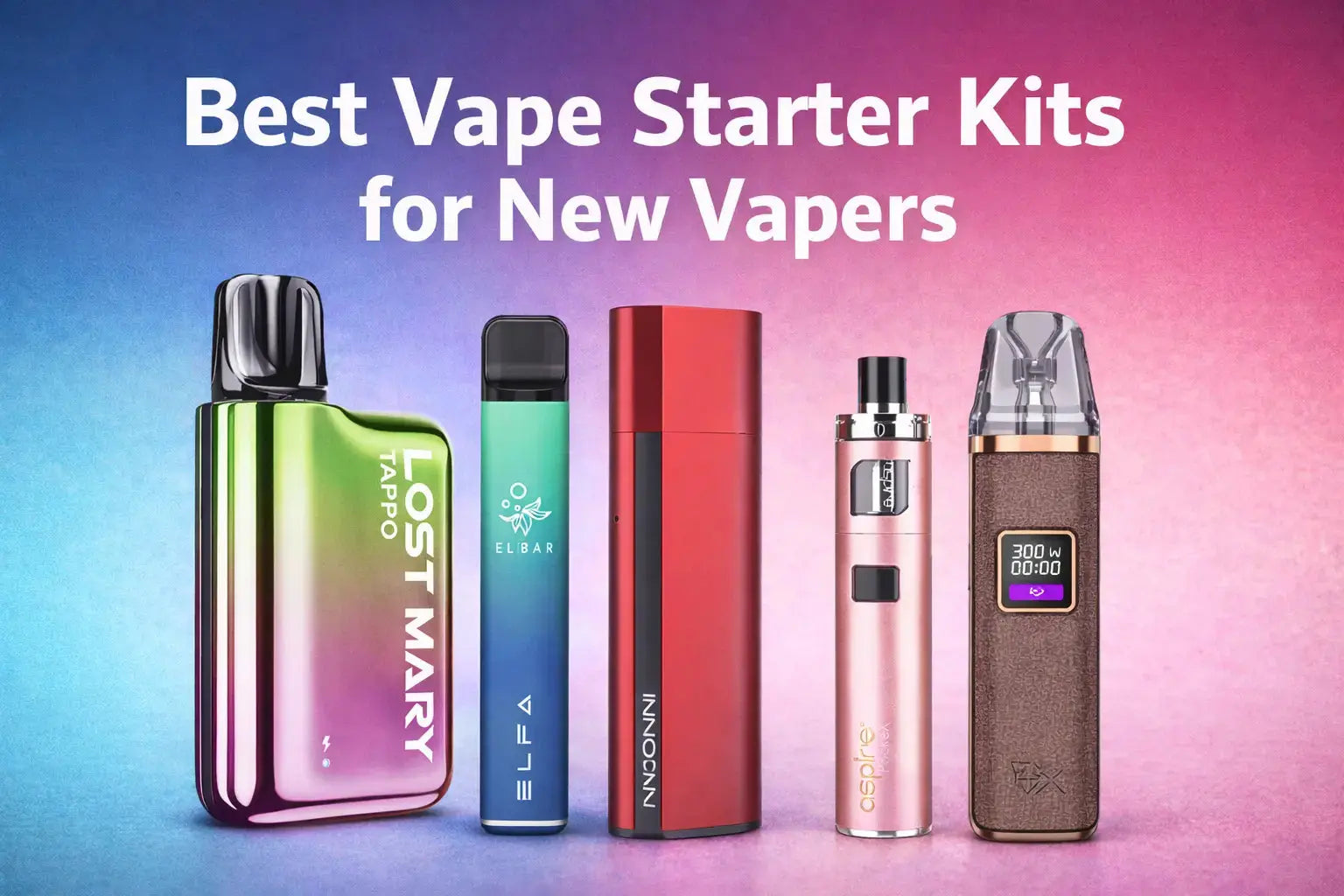 Best Vape Starter Kits for New Vapers Simple & Reliable Vapes Best Vape Starter Kits for New Vapers Simple & Reliable Vapes