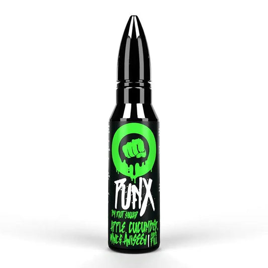 APPLE CUCUMBER MINT & ANISEED E-LIQUID PUNX BY RIOT SQUAD