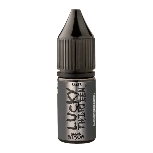 Black Widow Nic Salt E-liquid by Lucky Thirteen