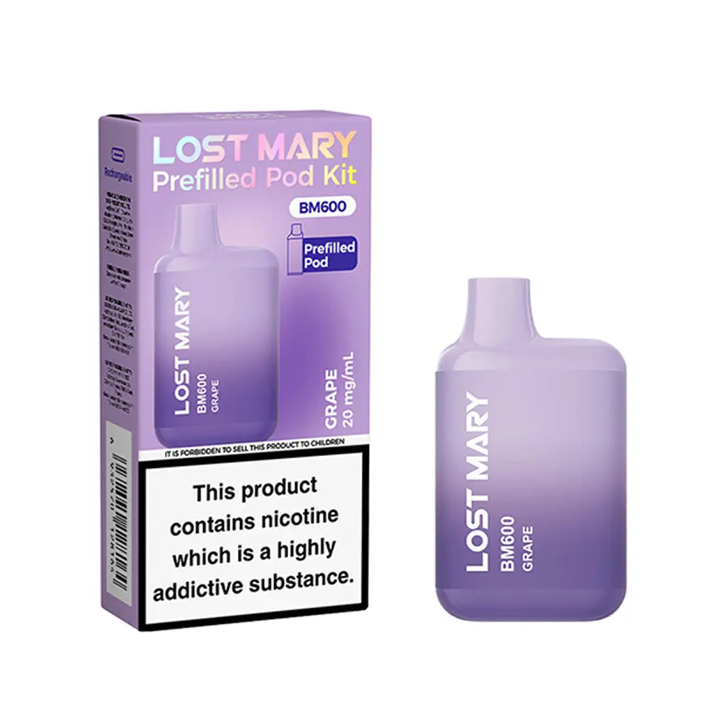 Lost Mary BM600 Pod Kit Lost Mary BM600 Prefilled Pod Kit