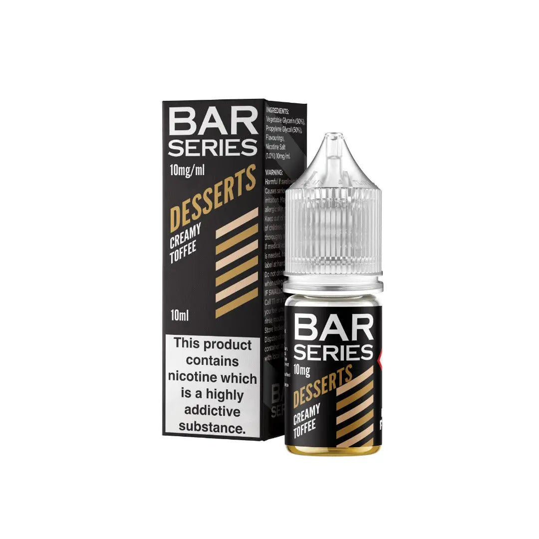 Bar Series Desserts Creamy Toffee Nic Salt