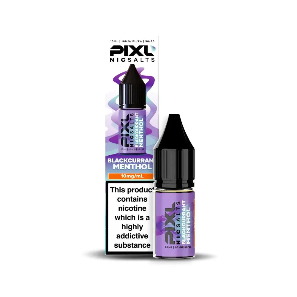 Blackcurrant Menthol Pixl 10ml Nic Salt E-Liquid Pixl