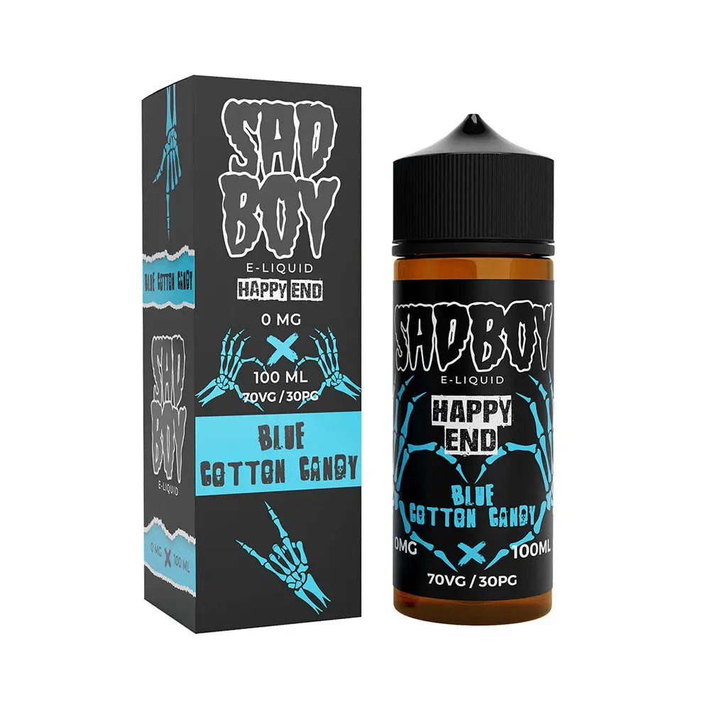 Blue Cotton Candy 100ml Shortfill by Sadboy Blue Cotton Candy 100ml Shortfill by Sadboy