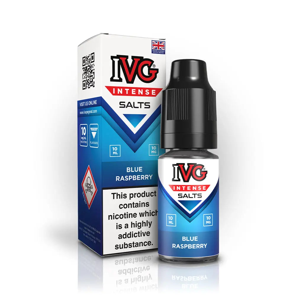 Blue Raspberry Nic Salt by IVG Intense Salts Ivg