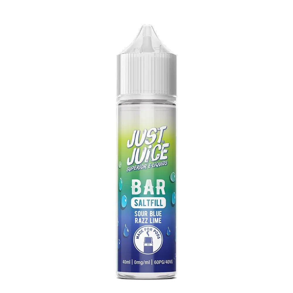 Blue Sour Razz Lime 40ml Bar Saltfill by Just Juice Just Juice