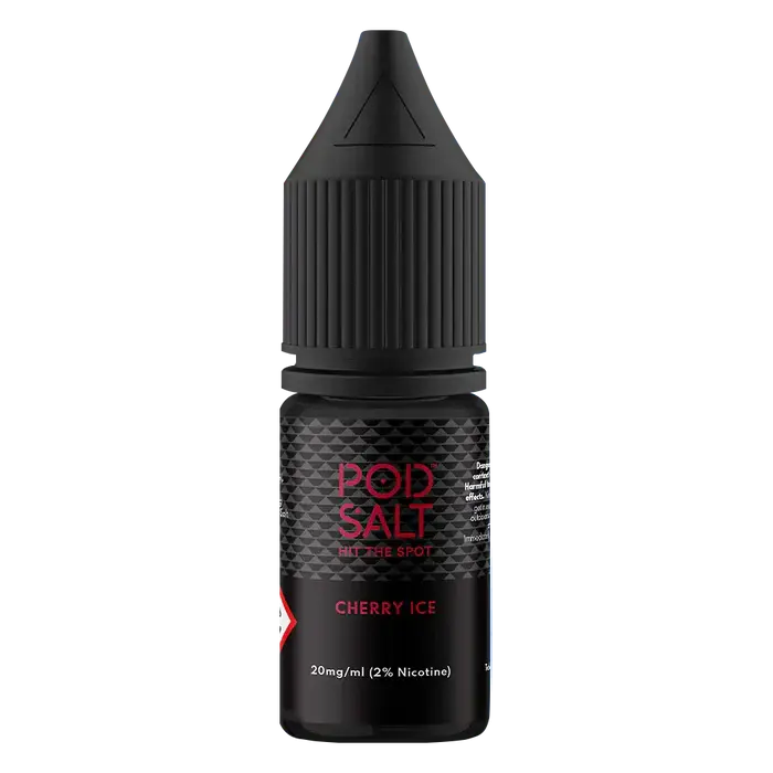 Cherry Ice Nic Salt E-Liquid by Pod Salt Pod Salt