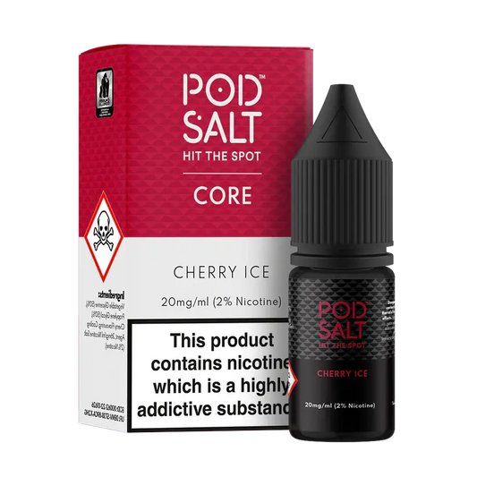 Cherry Ice Nic Salt E-Liquid by Pod Salt