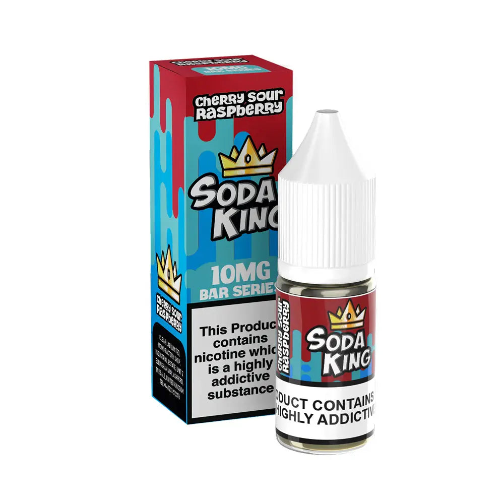 starter vape kits Cherry Sour Raspberry 10ml Nic Salt by Soda King