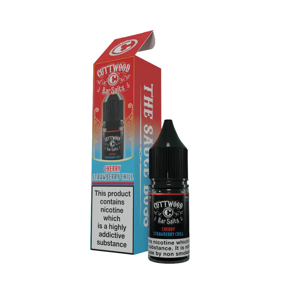 Cherry Strawberry Chill Nic Salt by Cuttwood Bar Salts Cuttwood