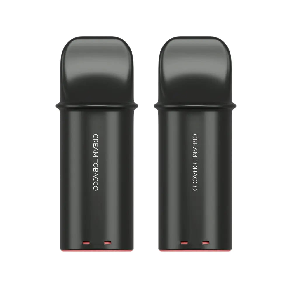 Cream Tobacco Classic 2K Vortex Bar 600 Replacement Pods – Pk 2 Vortex