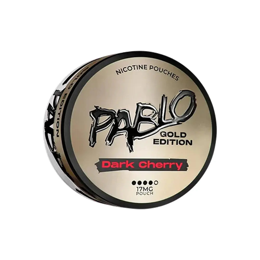 Dark Cherry Gold Edition Nicotine Pouch by Pablo Pablo