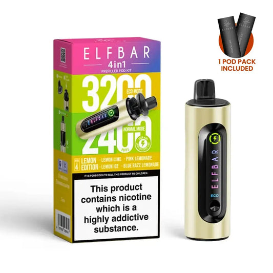 ELFBAR 4 in 1 Prefilled Kit