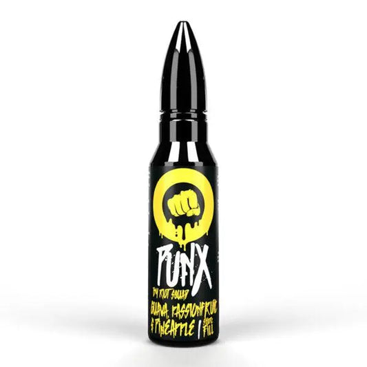 GUAVA PASSIONFRUIT & PINEAPPLE E-LIQUID PUNX BY RIOT SQUAD