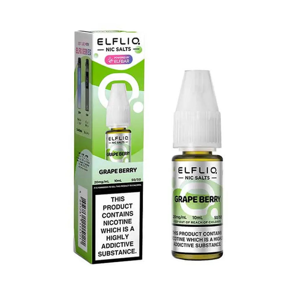 Grape Berry Nic salt E-liquid by Elf Bar Elfliq Elf Bar