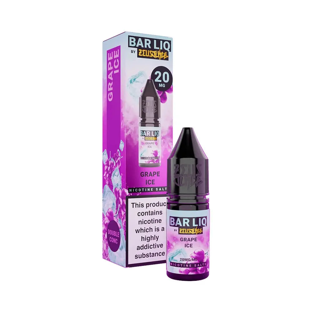 Zeus Disposable Vape Grape Ice Bar Liq Nic Salt by Zeus Juice Zeus Disposable Vape Grape Ice Bar Liq Nic Salt by Zeus Juice