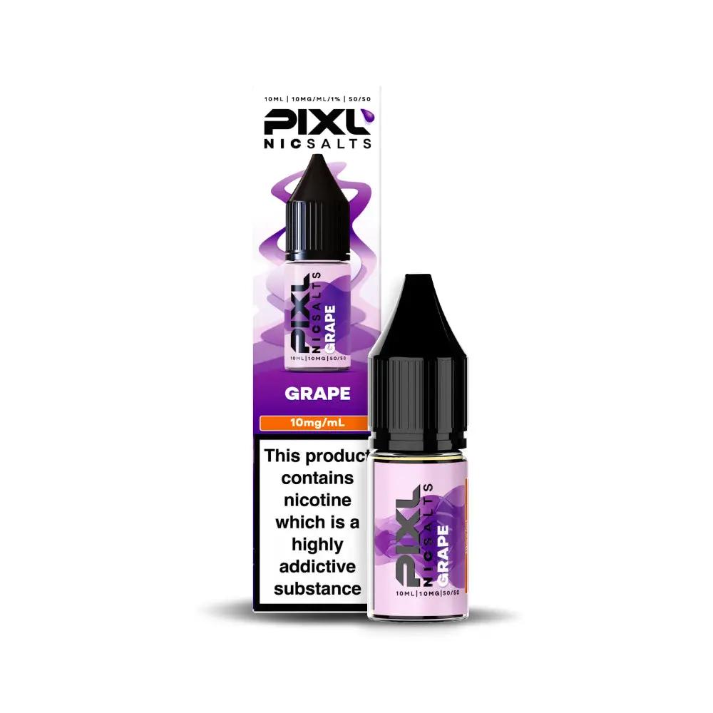 Grape Pixl 10ml Nic Salt E-Liquid Pixl