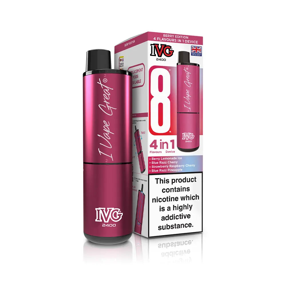 IVG 2400 Prefilled Pod Kit IVG 2400 Prefilled Pod Kit