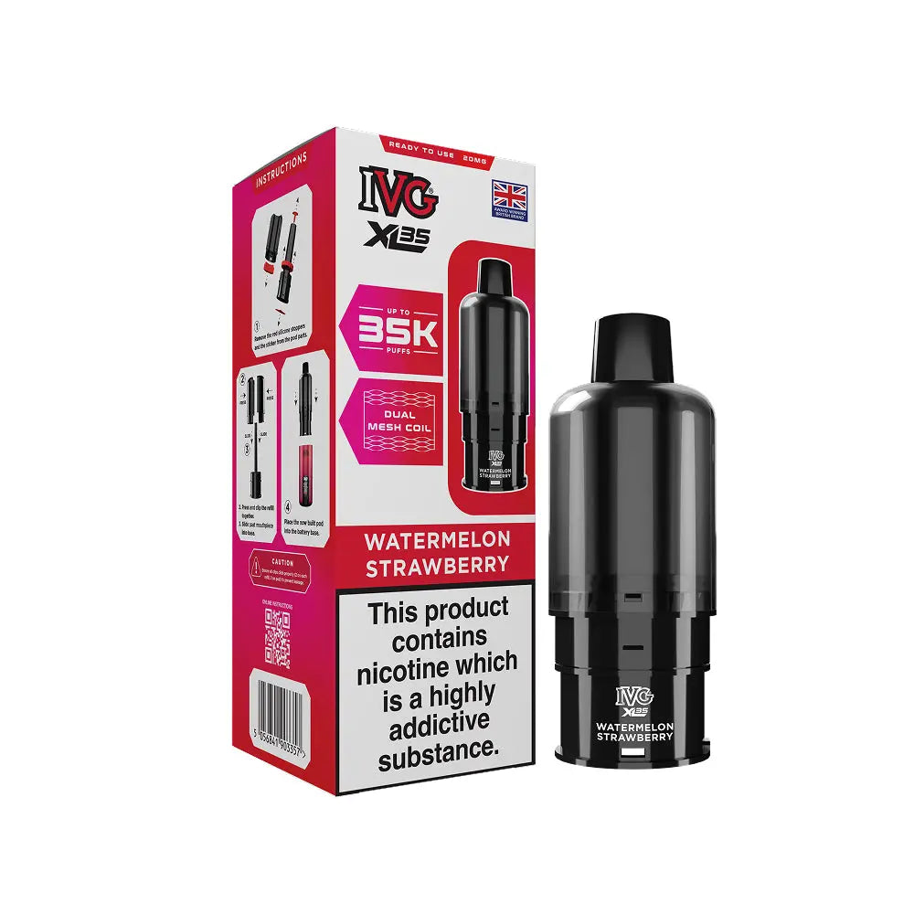 IVG XL 35K Prefilled Pod + Refill Container Ivg