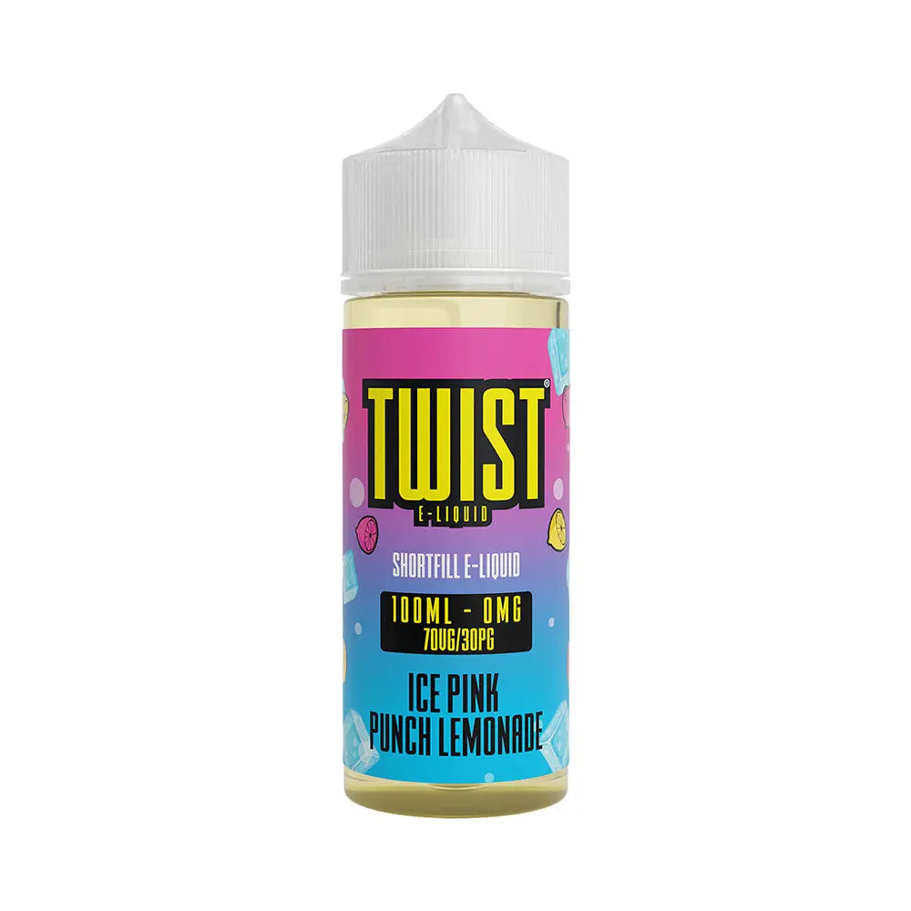 Iced Pink Punch Lemonade 100ml Shortfill by Twist E-Liquid