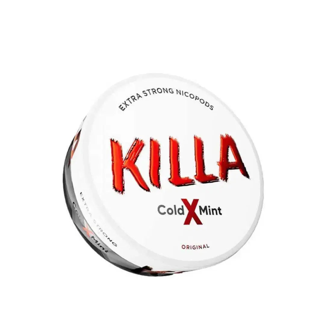 Killa Cold X Mint Nic Pouches - 13.2mg/pouch
