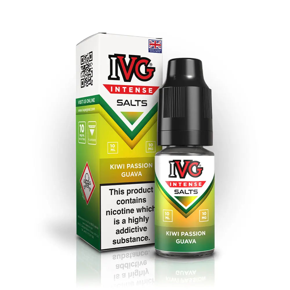 Kiwi Passionfruit Guava Nic Salt by IVG Intense Salts Ivg
