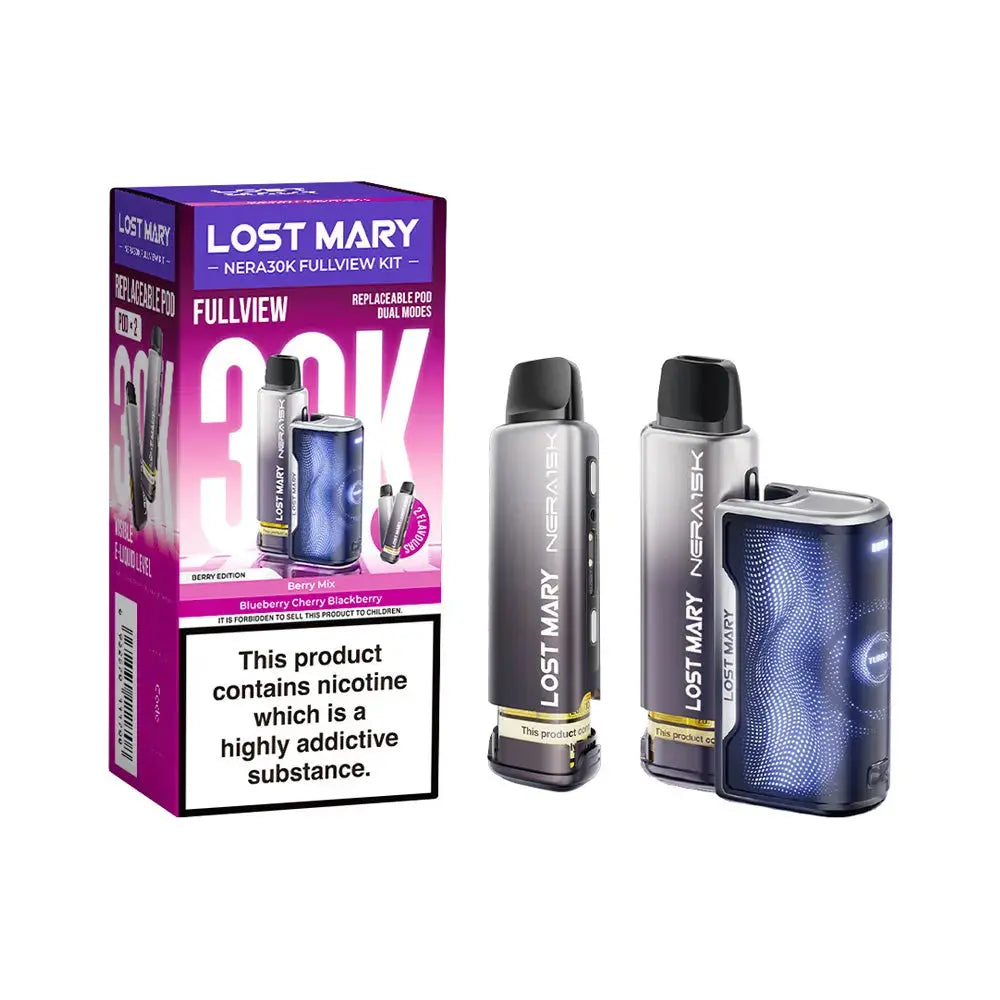 Lost Mary NERA 30K FULLVIEW Pod Kit Lost Mary NERA 30K FULLVIEW Pod Kit
