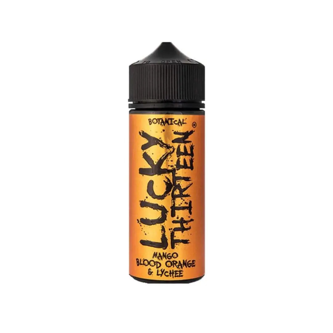 Lucky Thirteen Botanicals Mango Blood Orange & Lychee 100ml Shortfill