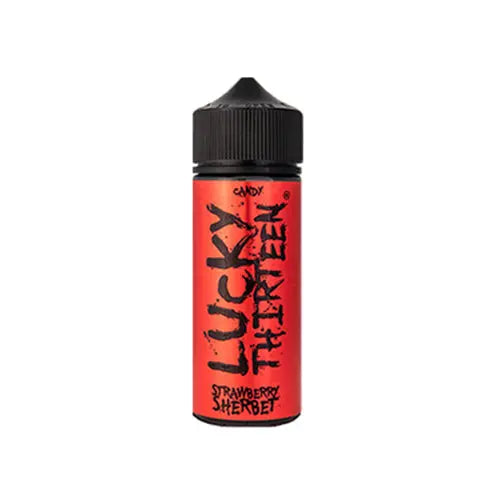 Lucky Thirteen Candy Strawberry Sherbet 100ml Shortfill