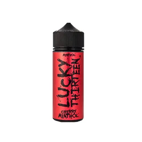 Lucky Thirteen Menthols Cherry Menthol 100ml Shortfill
