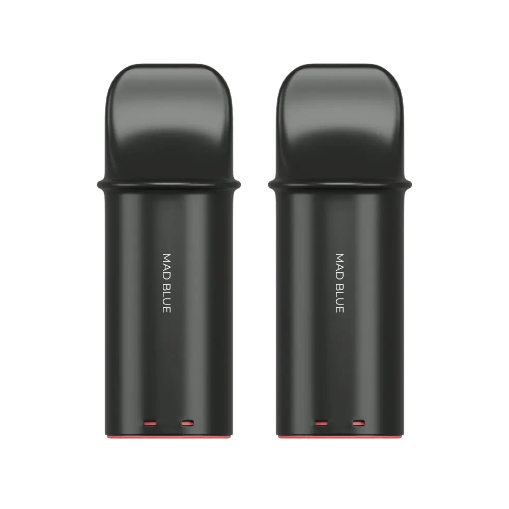 Mad Blue Classic 2K Vortex Bar 600 Replacement Pods – Pk 2 Vortex