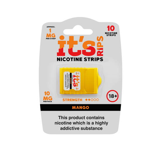 Mango Its RIPS Nicotine Strips 10 Pack