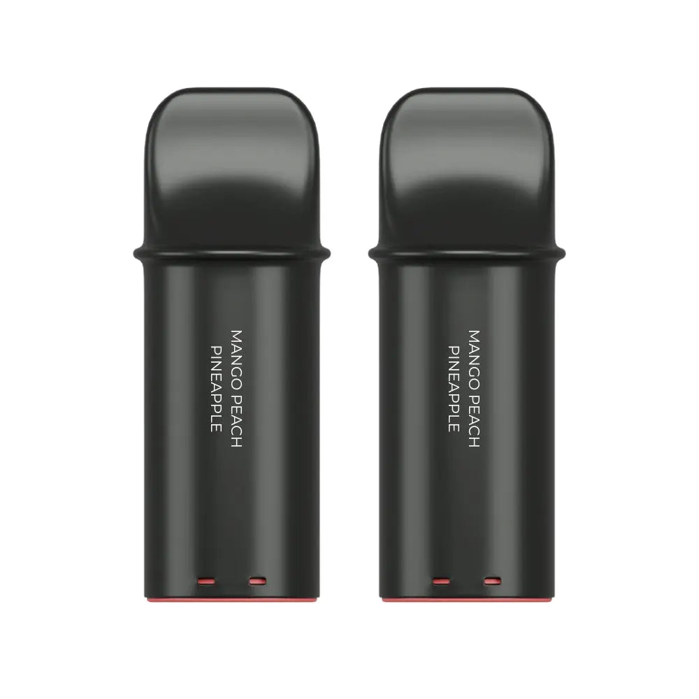 Mango Peach Pineapple Classic 2K Vortex Bar 600 Replacement Pods – Pk 2 Vortex