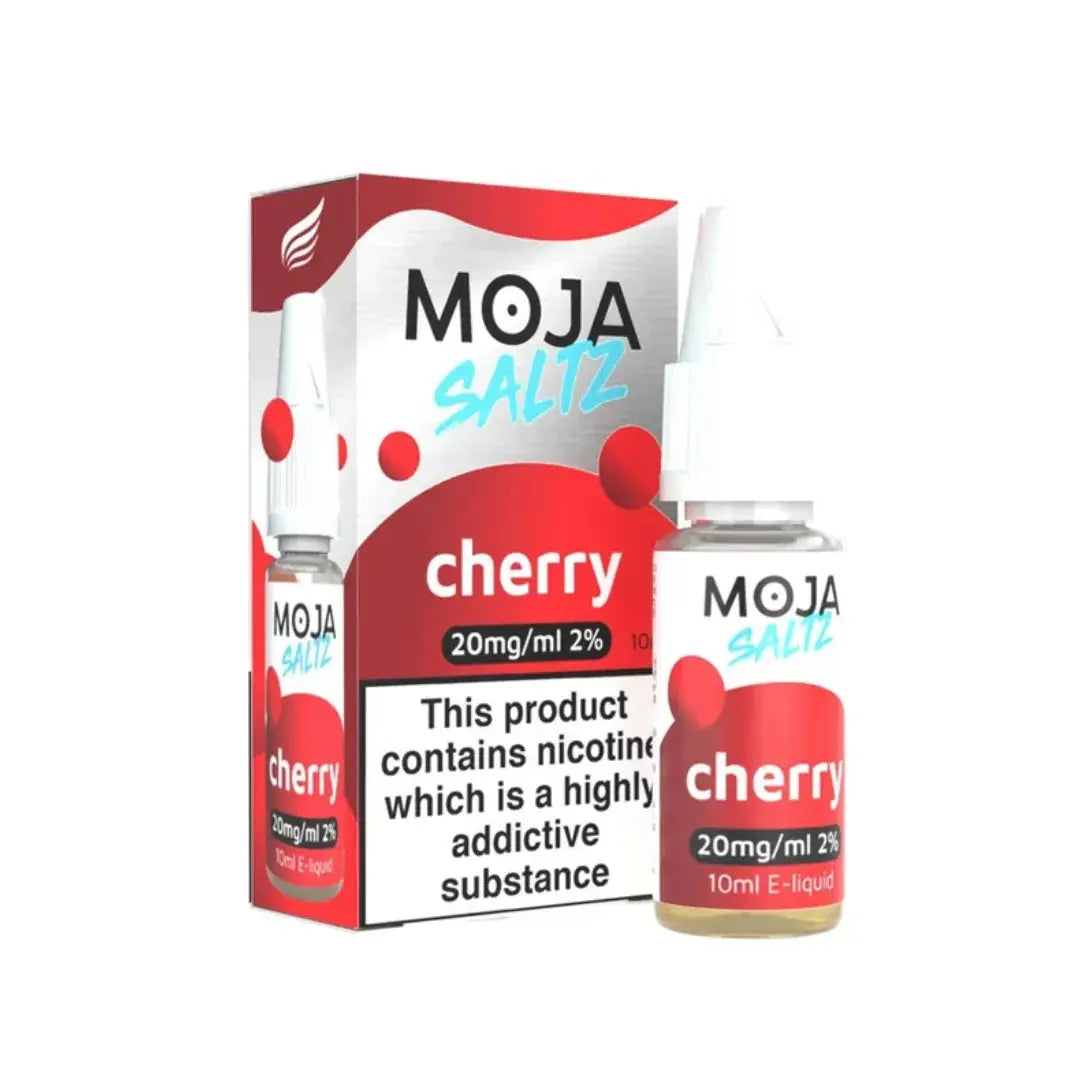 Moja Saltz Cherry 10ml Nic Salt E-Liquid