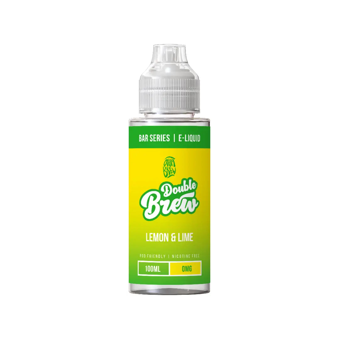 Ohm Brew Double Brew Lemon & Lime 100ml Shortfill