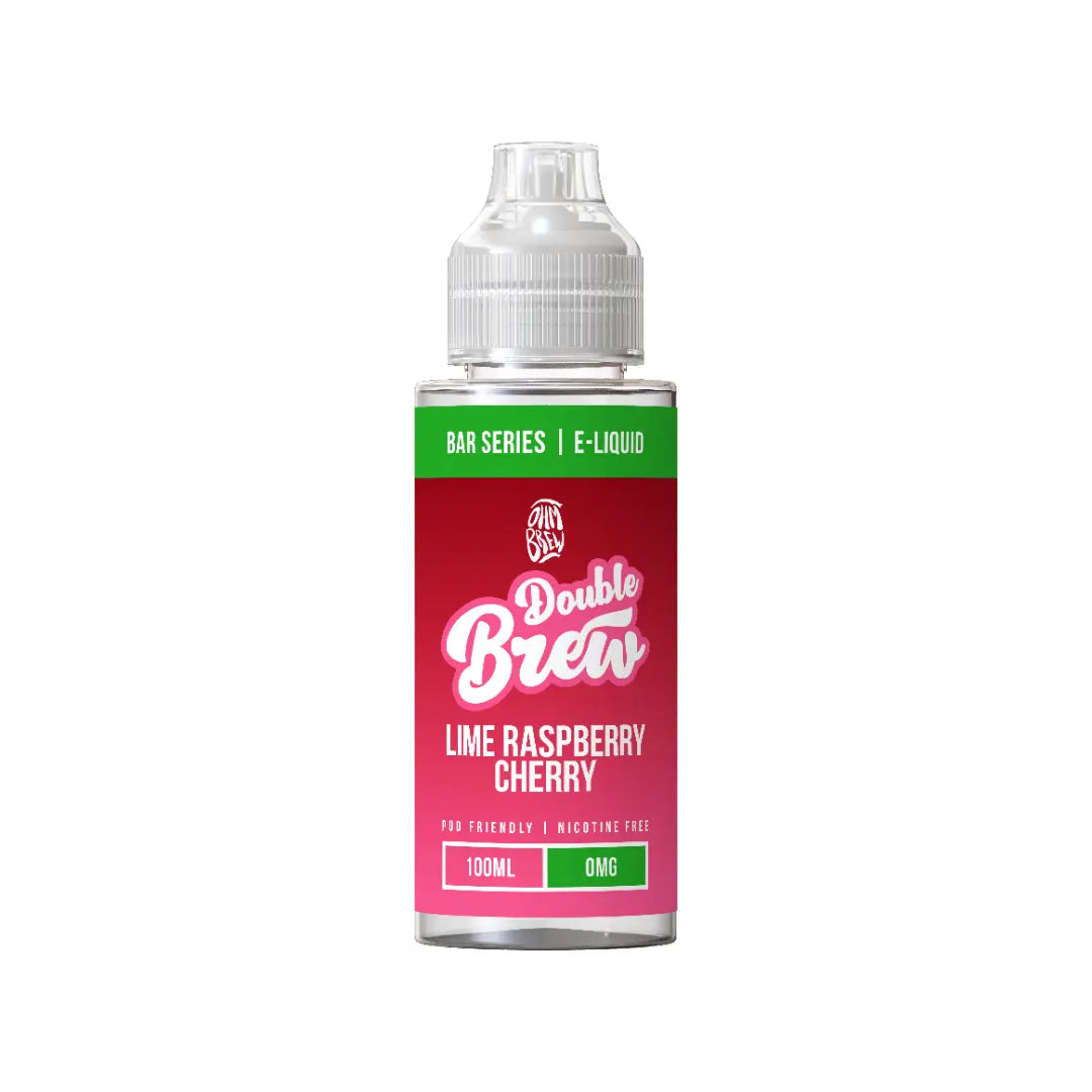Ohm Brew Double Brew Lime Raspberry Cherry 100ml Shortfill