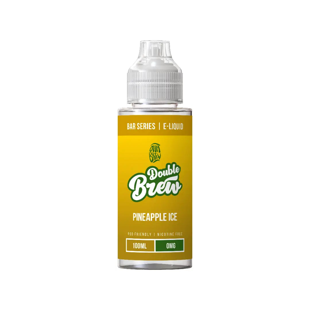 Ohm Brew Double Brew Pineapple Ice 100ml Shortfill
