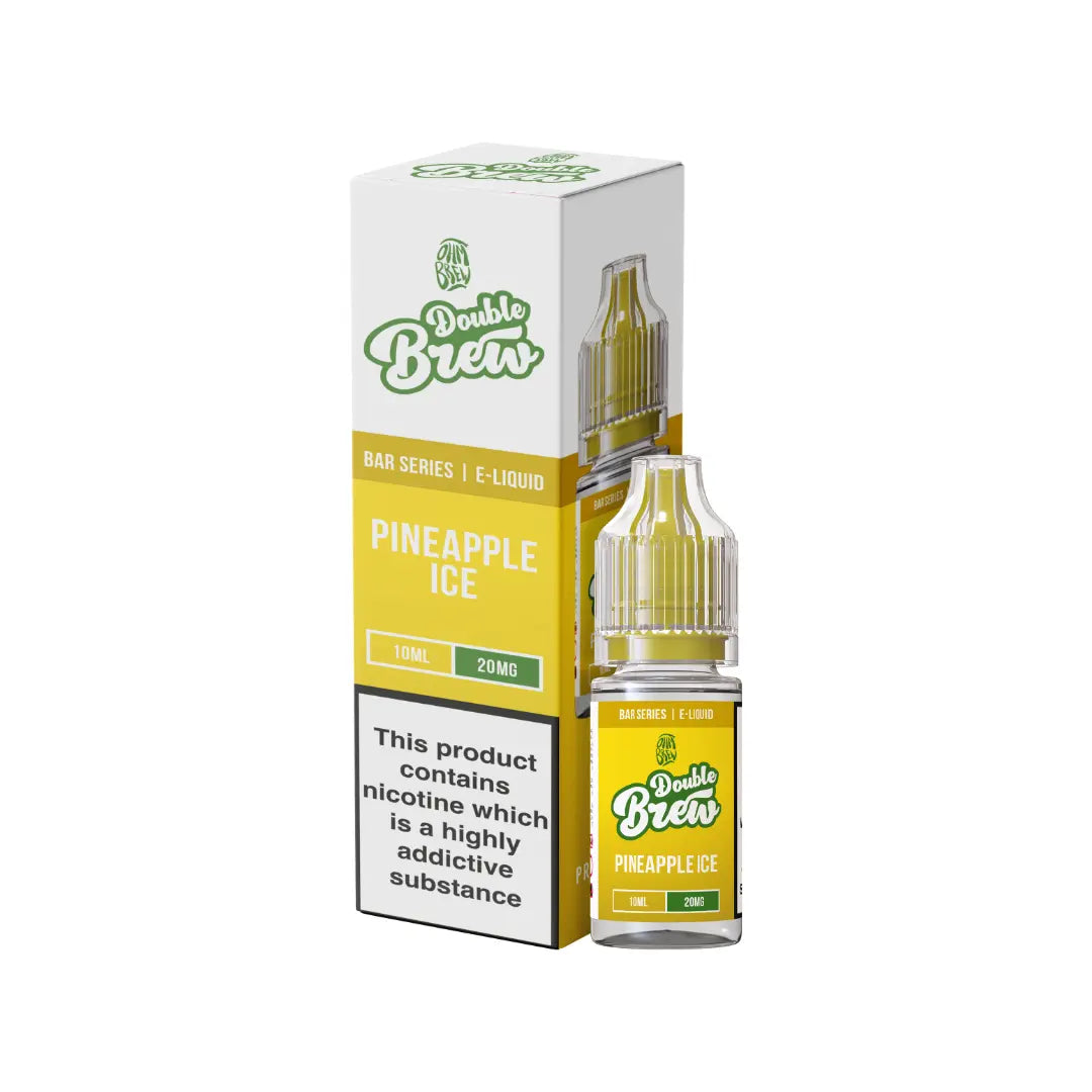 Ohm Brew Double Brew Pineapple Ice 10ml Nic Salt E-Liquid