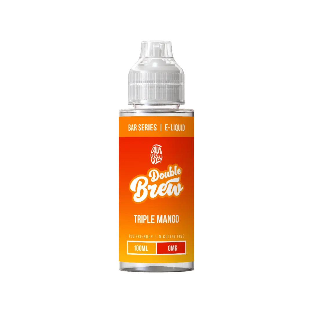 Ohm Brew Double Brew Triple Mango 100ml Shortfill