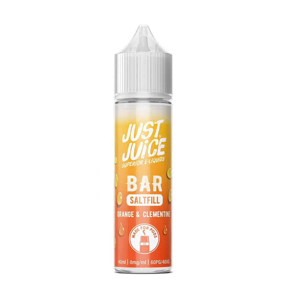 Orange & Clementine 40ml Bar Saltfill by Just Juice Just Juice