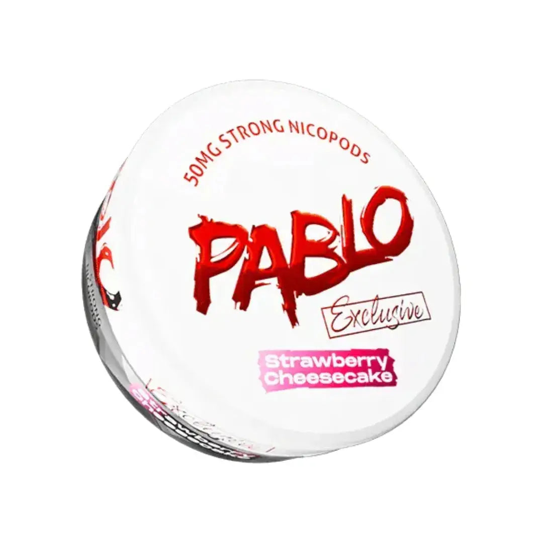 Pablo Exclusive Strawberry Cheesecake 50mg Nicotine Pouches