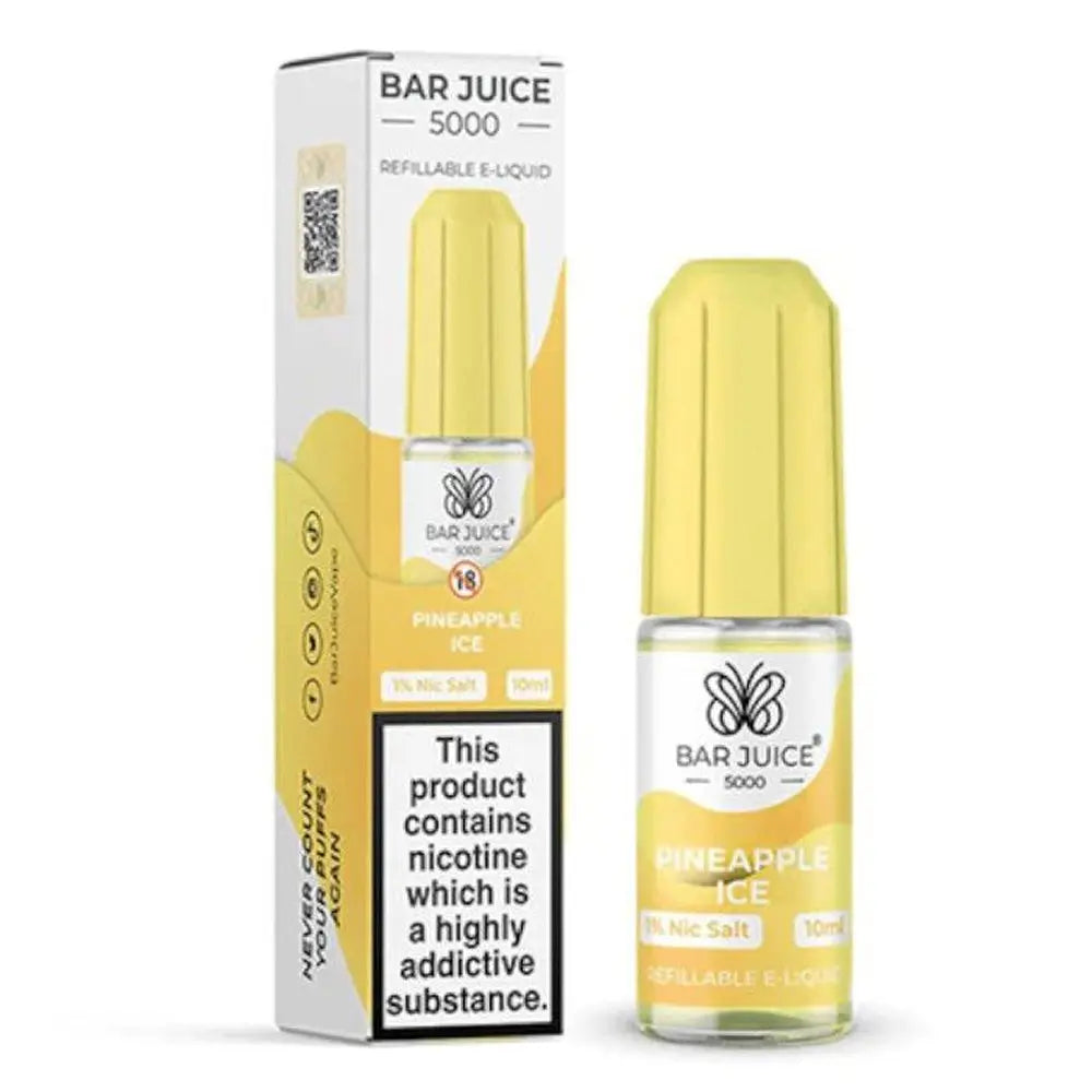 Pineapple Ice Nic Salt E-Liquid by Bar Juice 5000 Barjuice