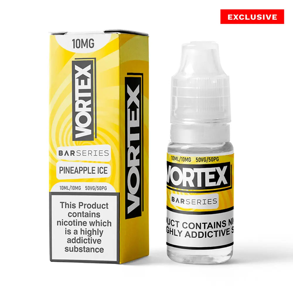 evr vape liquid Pineapple Ice Nic Salt by Vortex Bar Series