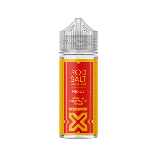 Pod Salt Nexus Mango Strawberry Peach 100ml Shortfill