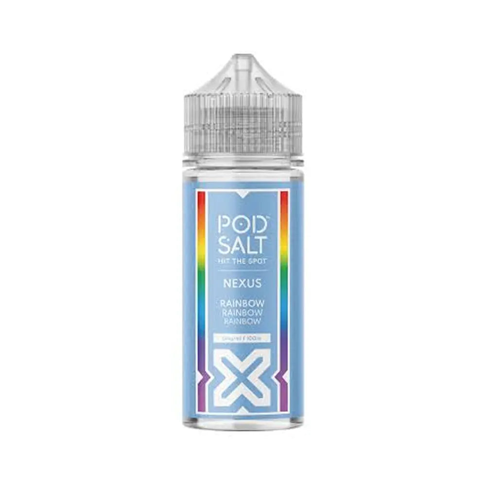 Pod Salt Nexus Rainbow 0mg 100ml Shortfill Pod Salt