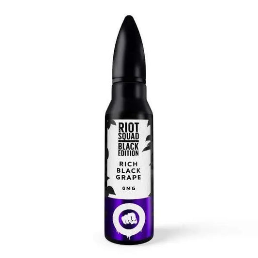 RICH BLACK GRAPE E-LIQUID BY RIOT SQUAD BLACK EDITION