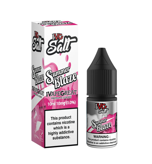 SUMMER BLAZE NIC SALT E-LIQUID BY IVG