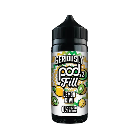 Seriously Pod Fill x2 Lemon Kiwi 100ml Shortfill